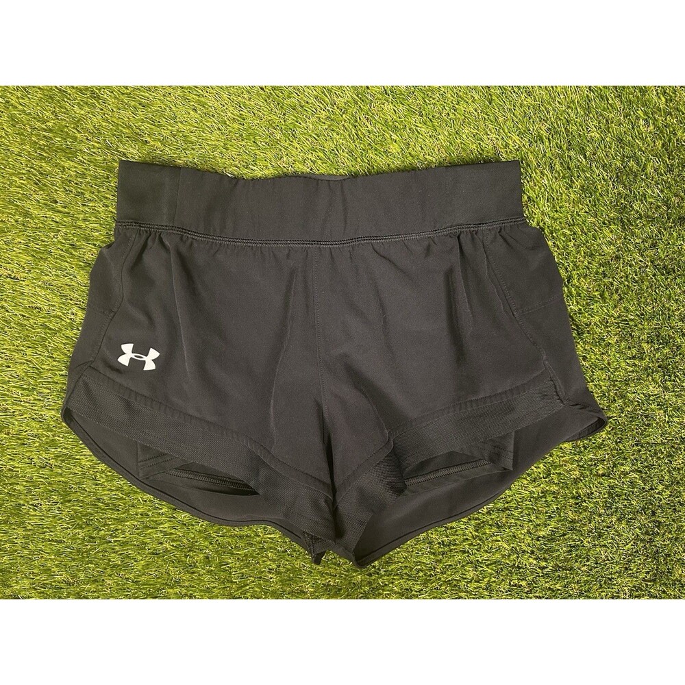 Under Armour Black HeatGear Shorts Size S w/ Pockets